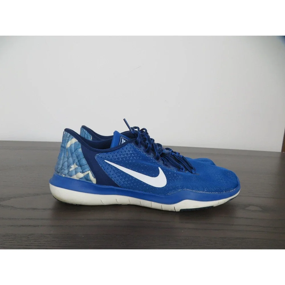 Nike Flex Supreme TR 5 Shoes Womens 10 Blue Training Sneakers Gym 917711-400